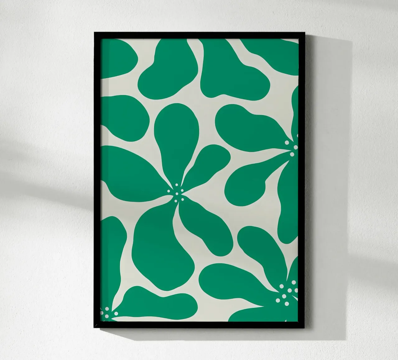 Fiore retrò minimalista 07 poster da diedrich