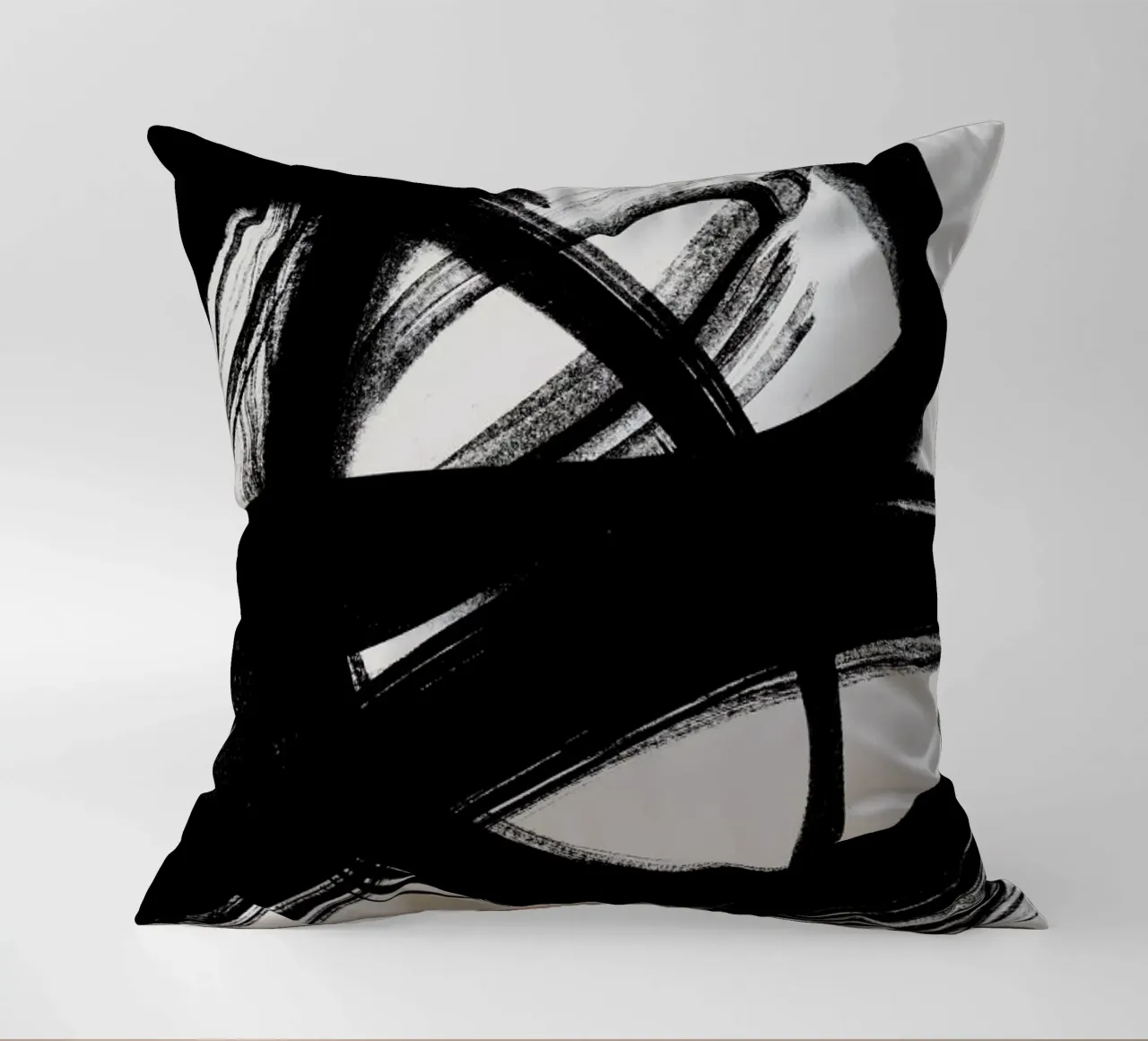 Abstract Brush Strokes 5 cuscino da Mareike Böhmer