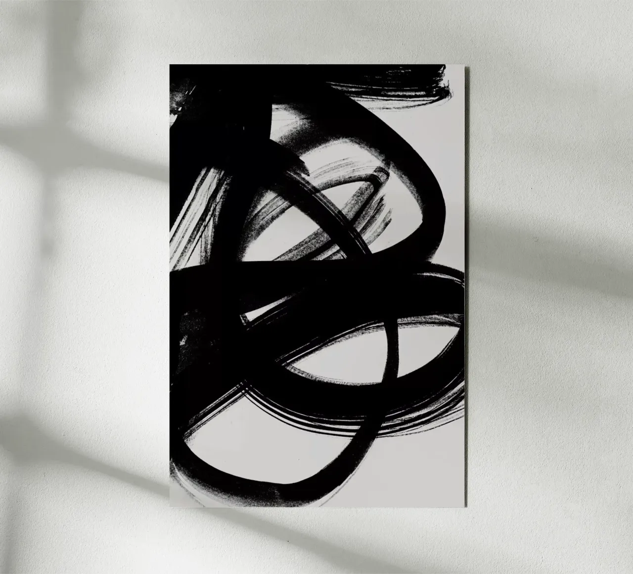 Abstract Brush Strokes 5 alluminio dibond da Mareike Böhmer