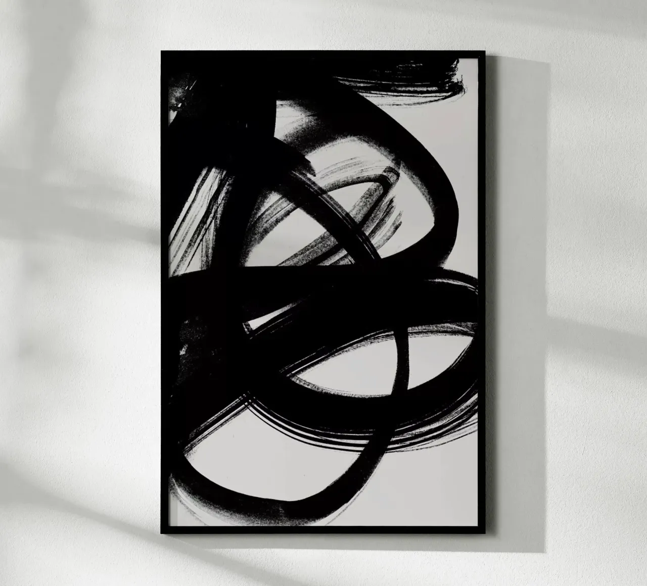 Abstract Brush Strokes 5 poster da Mareike Böhmer