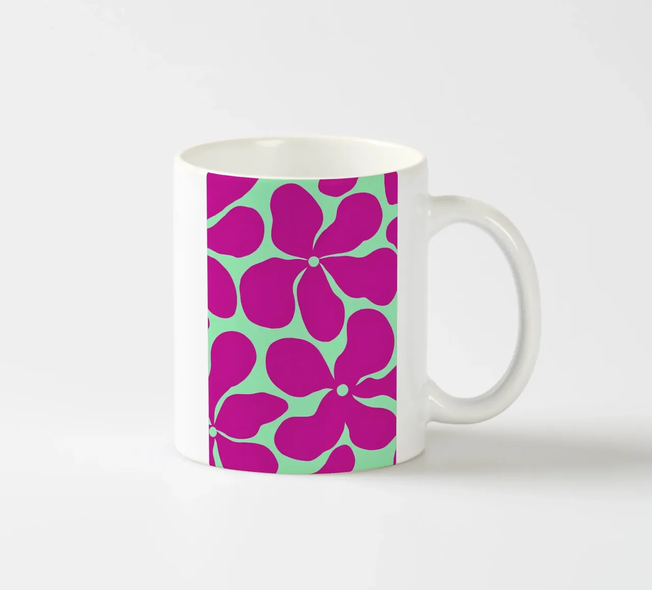 Fiore retrò minimalista 06 tazza in ceramica da diedrich