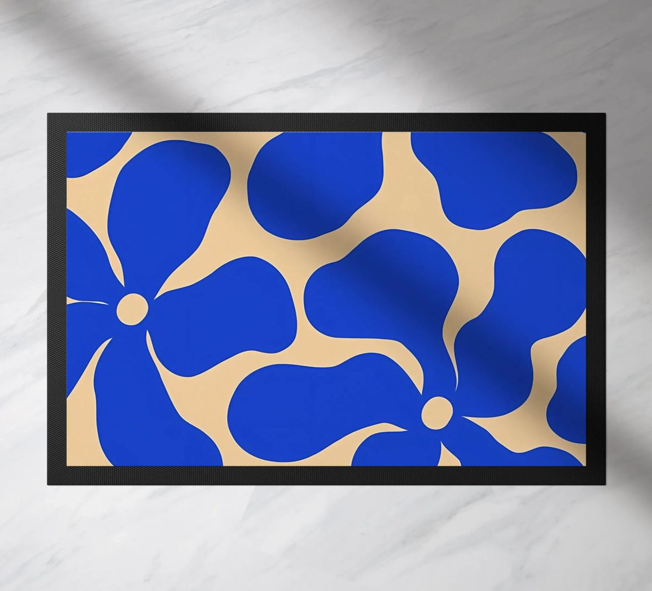 Fiore retrò minimalista 05 zerbino da diedrich