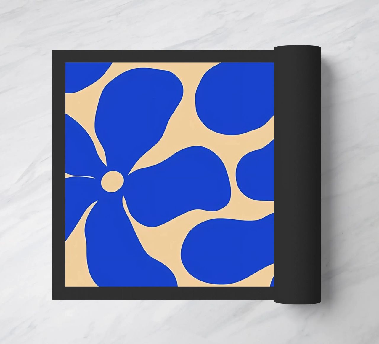Fiore retrò minimalista 05 zerbino da diedrich