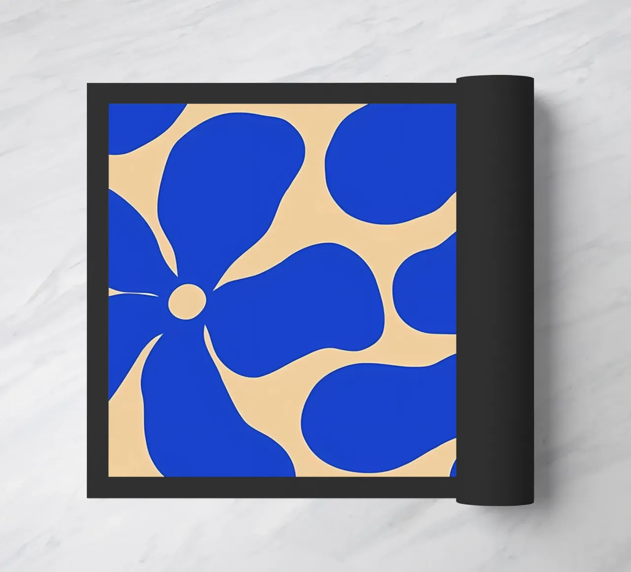 Fiore retrò minimalista 05 zerbino da diedrich