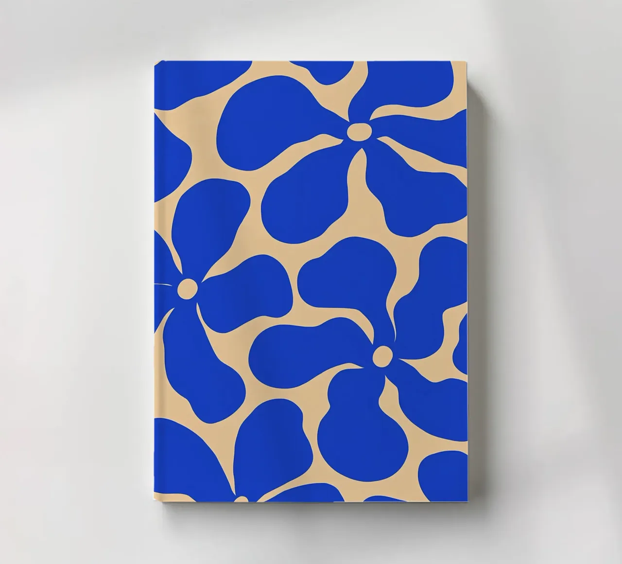 Minimalist Retro Flower 05 notebook by diedrich