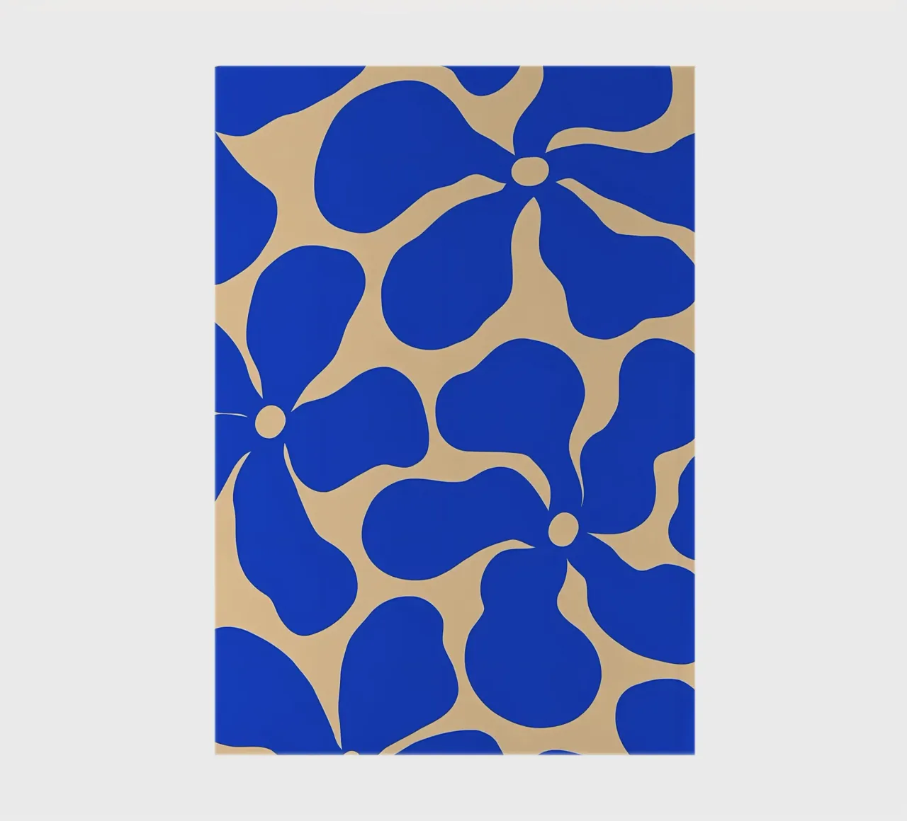 Minimalist Retro Flower 05 notebook by diedrich