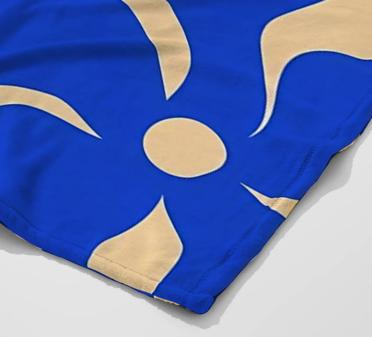 Fiore retrò minimalista 05 coperta in pile da diedrich