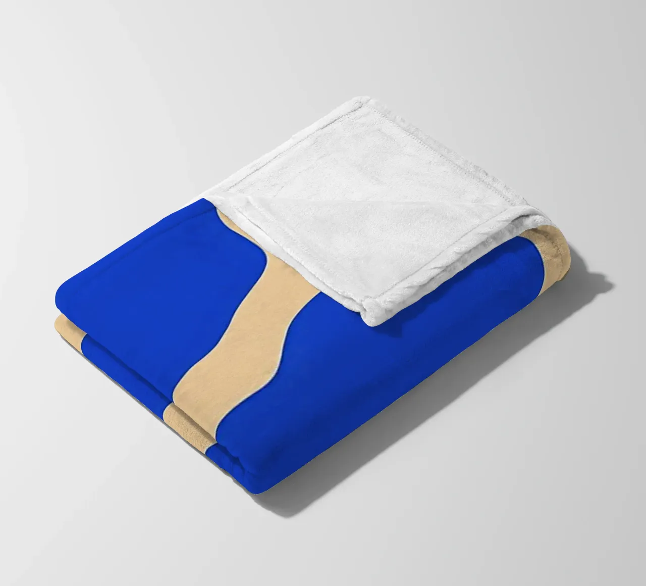 Fiore retrò minimalista 05 coperta in pile da diedrich