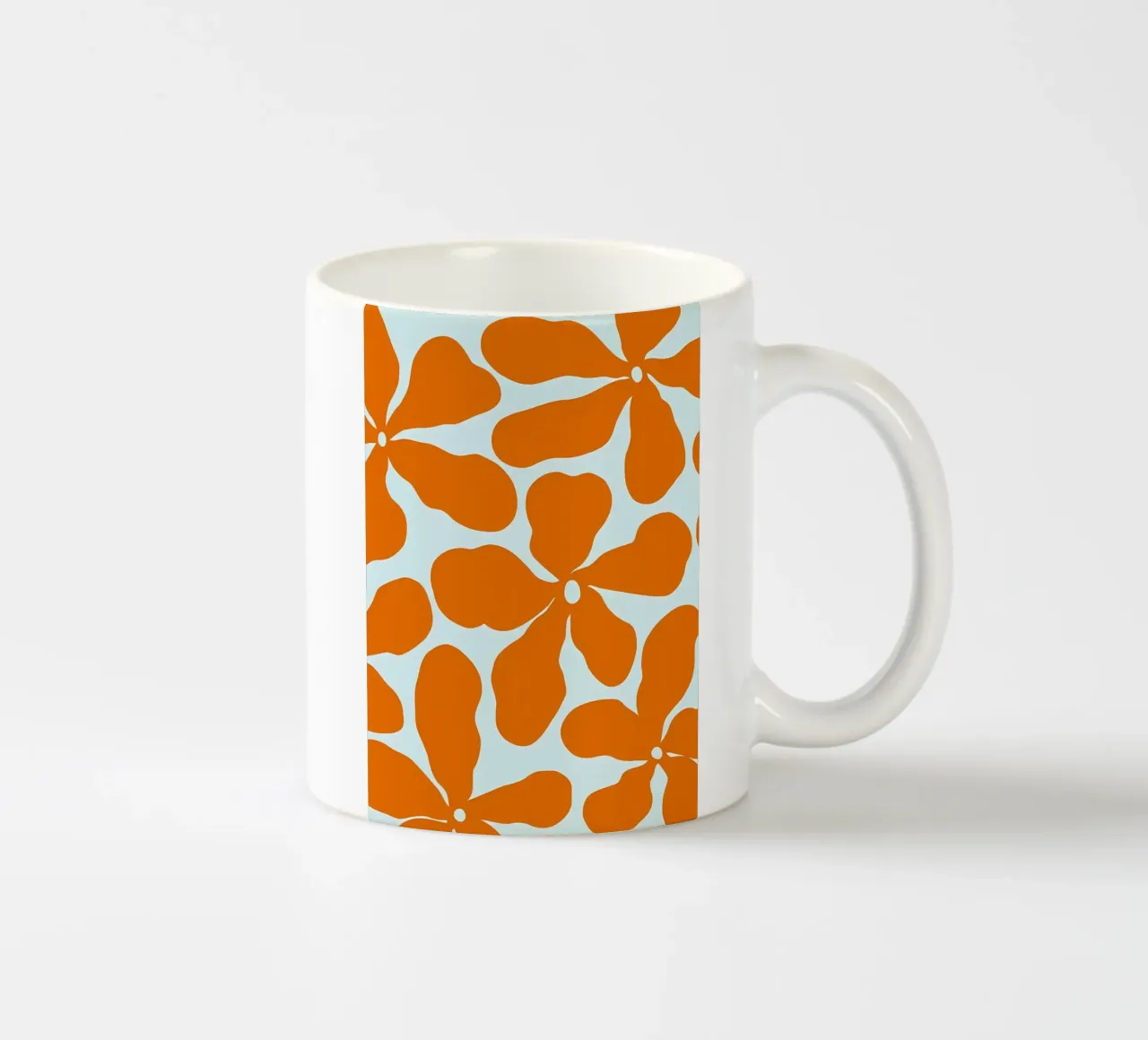 Fiore retrò minimalista 04 tazza in ceramica da diedrich