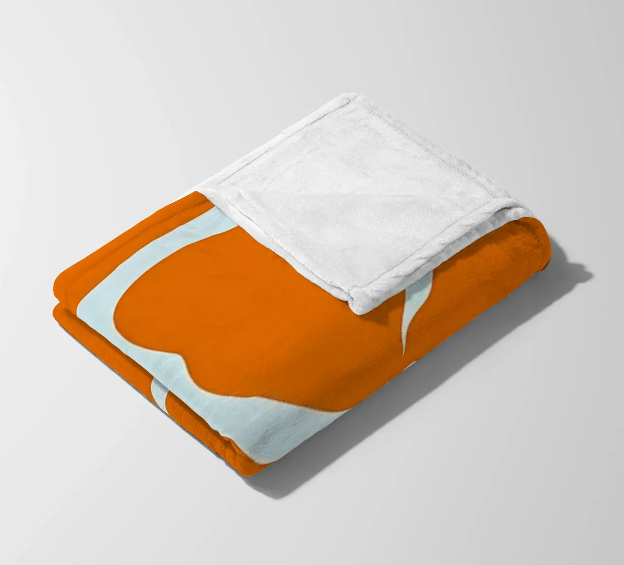 Fiore retrò minimalista 04 coperta in pile da diedrich