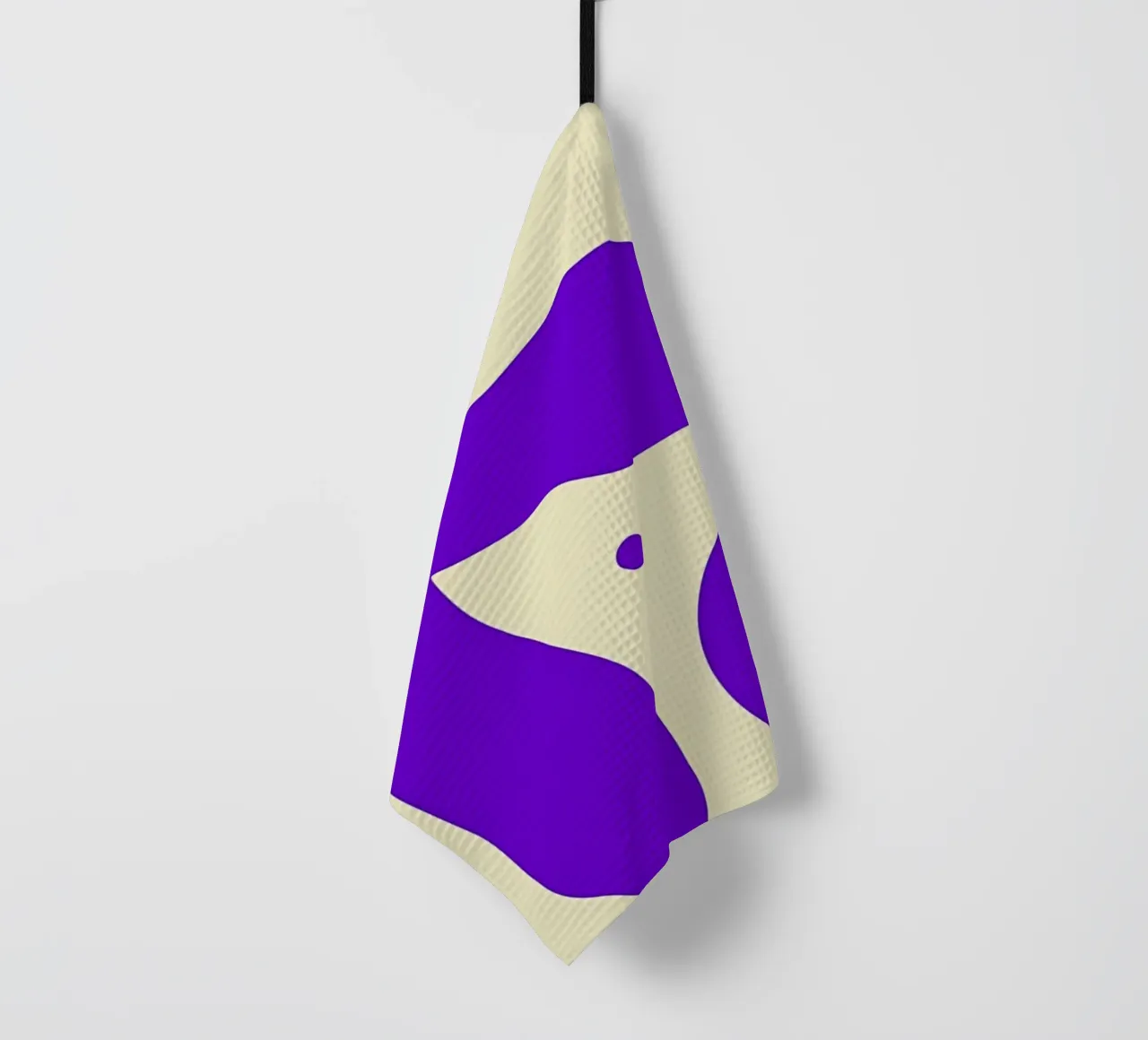Fiore retrò minimalista 02 canovaccio da cucina da diedrich