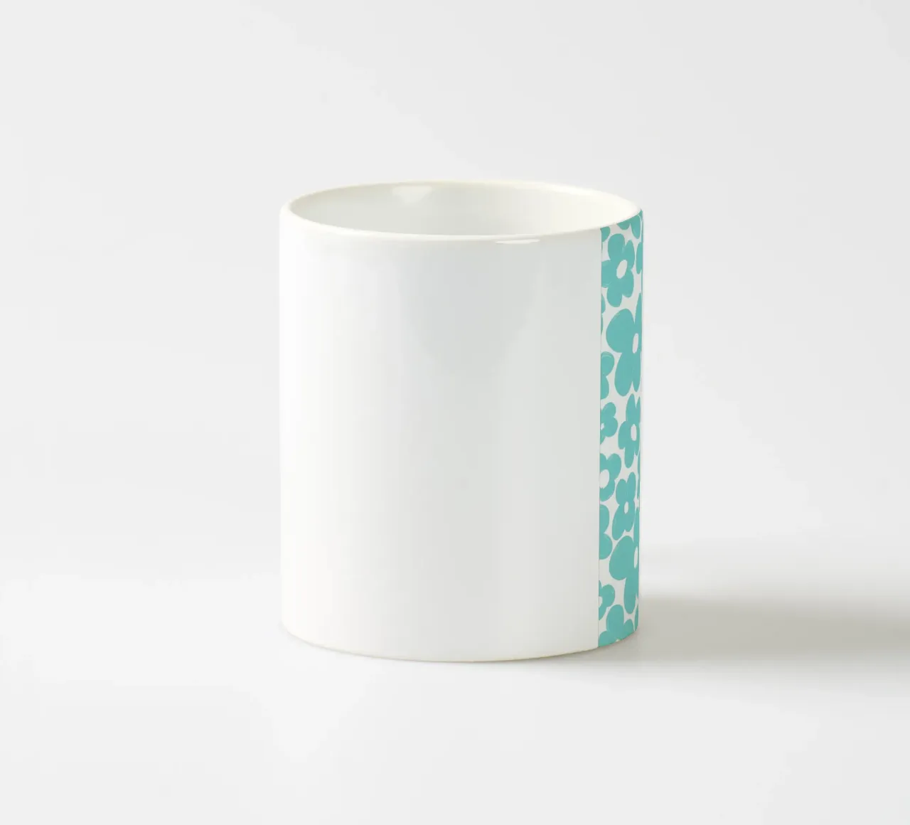 Retro Blumen 4 Keramik Tasse von diedrich