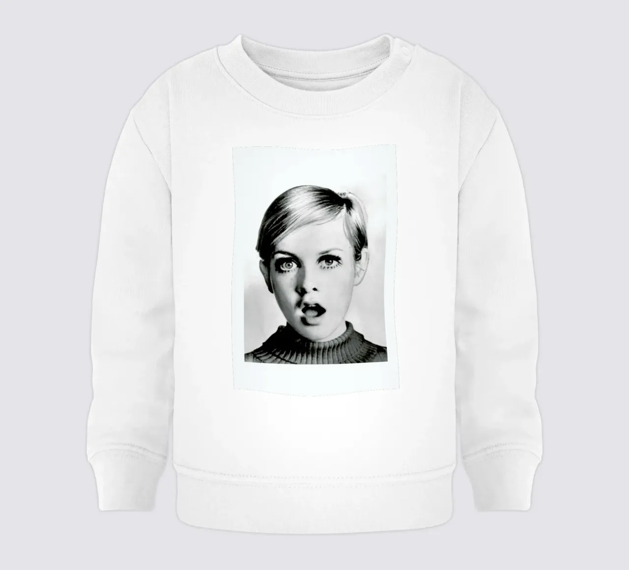 Twiggy, 1966 felpa neonato da Gallery Print and Art Limited