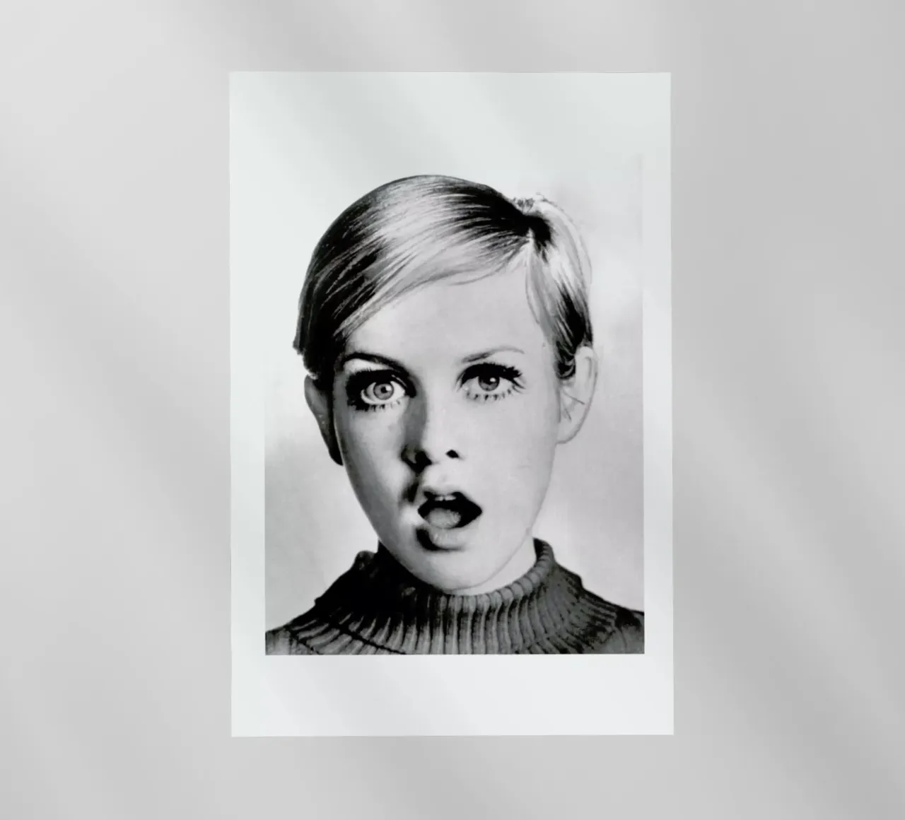 Twiggy, 1966 pellicola backlit da Gallery Print and Art Limited