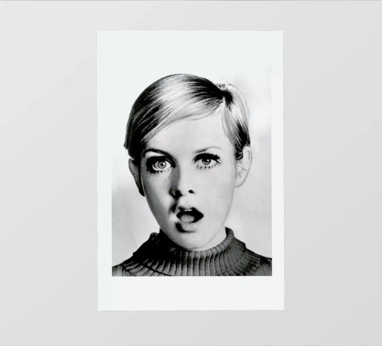 Twiggy, 1966 telo in pvc da Gallery Print and Art Limited