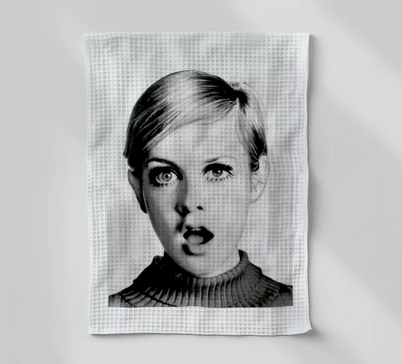 Twiggy, 1966 canovaccio da cucina da Gallery Print and Art Limited