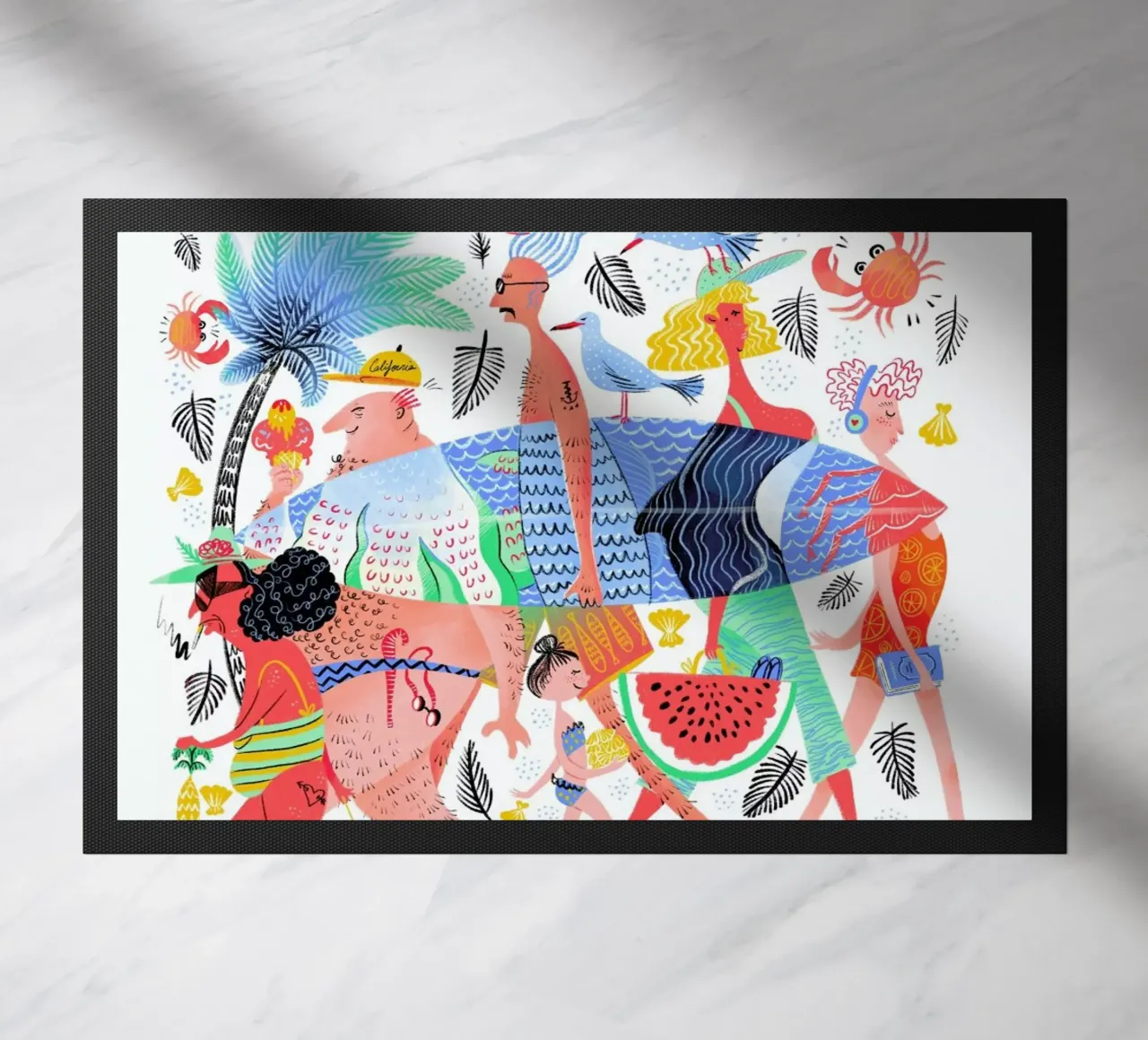 Summer Creatures zerbino da Moira Scicluna Zahra