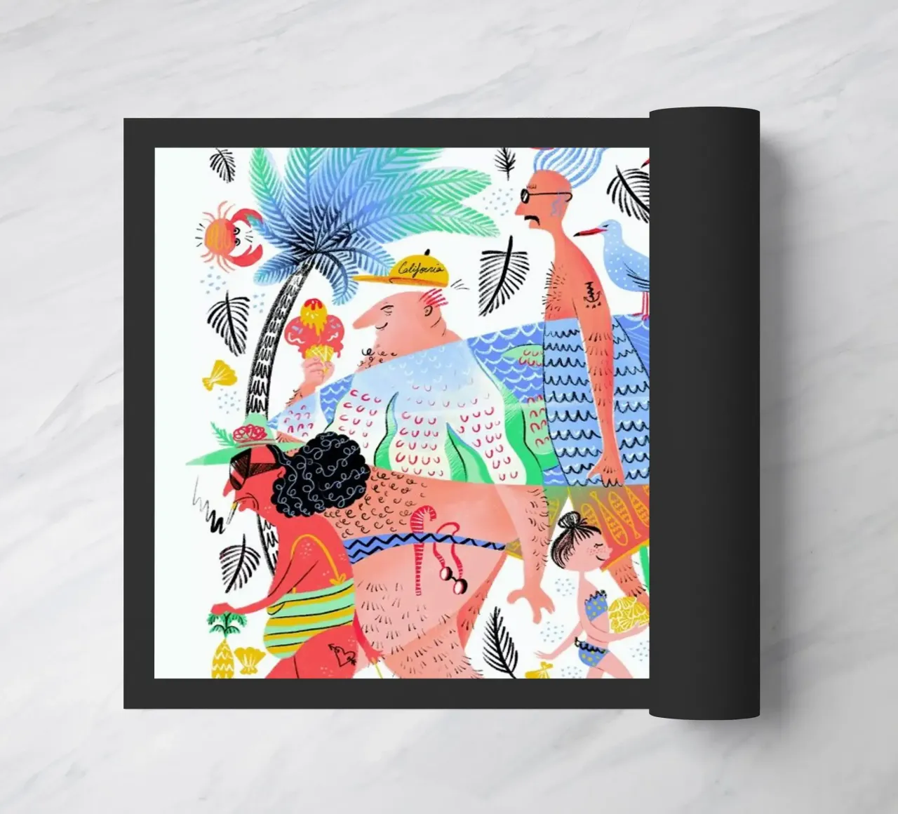 Summer Creatures zerbino da Moira Scicluna Zahra