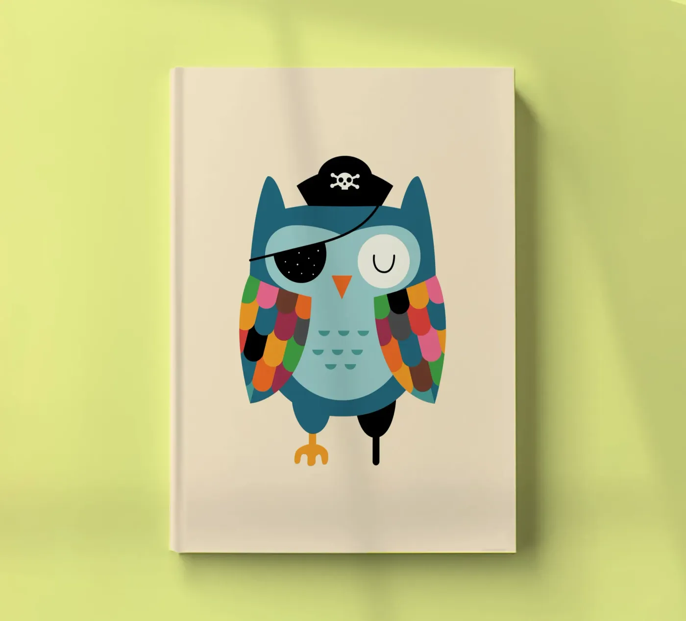 Captain Whooo notebook by Andy Westface