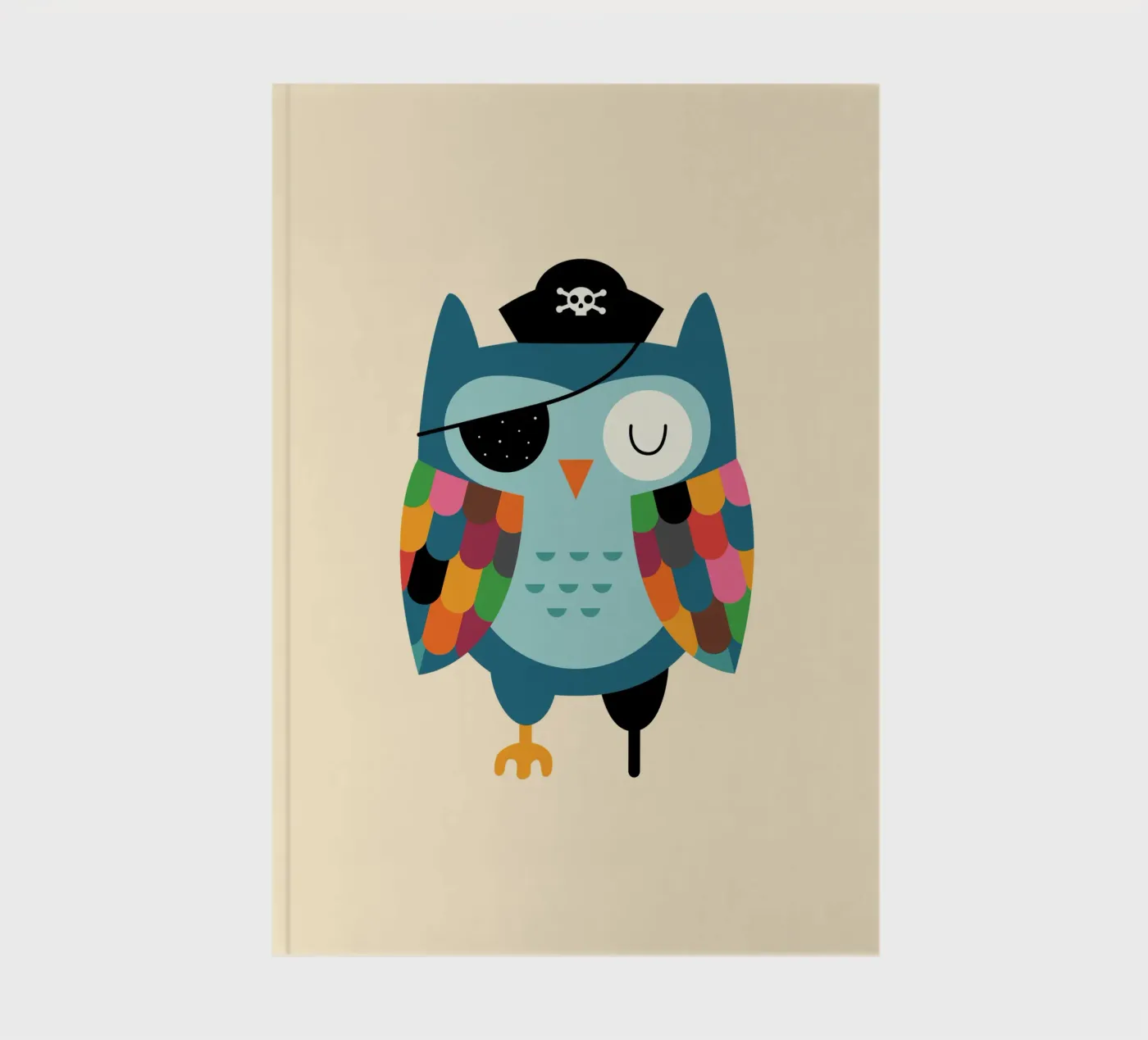 Captain Whooo notebook by Andy Westface