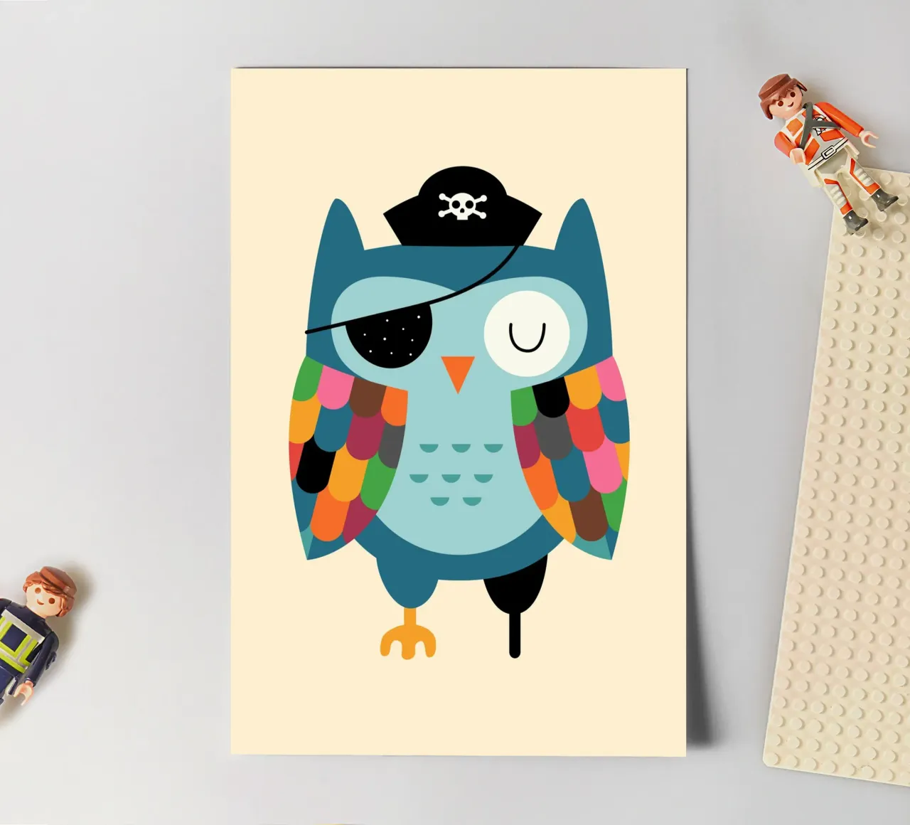 Captain Whooo sticker sheet by Andy Westface