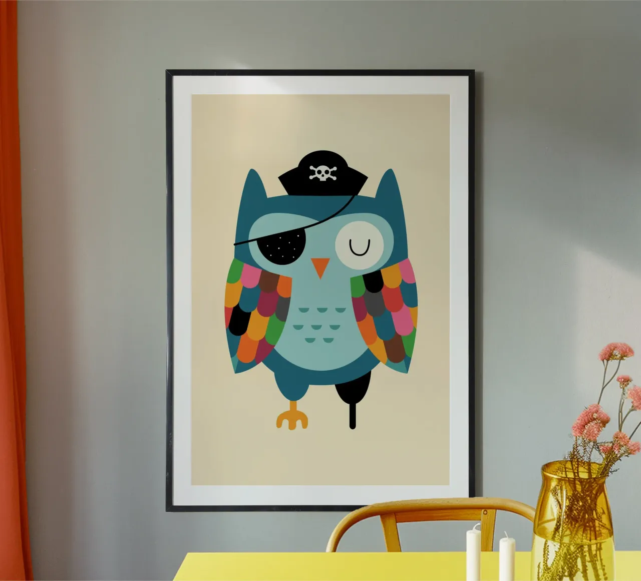 Captain Whooo hahnemühle by Andy Westface