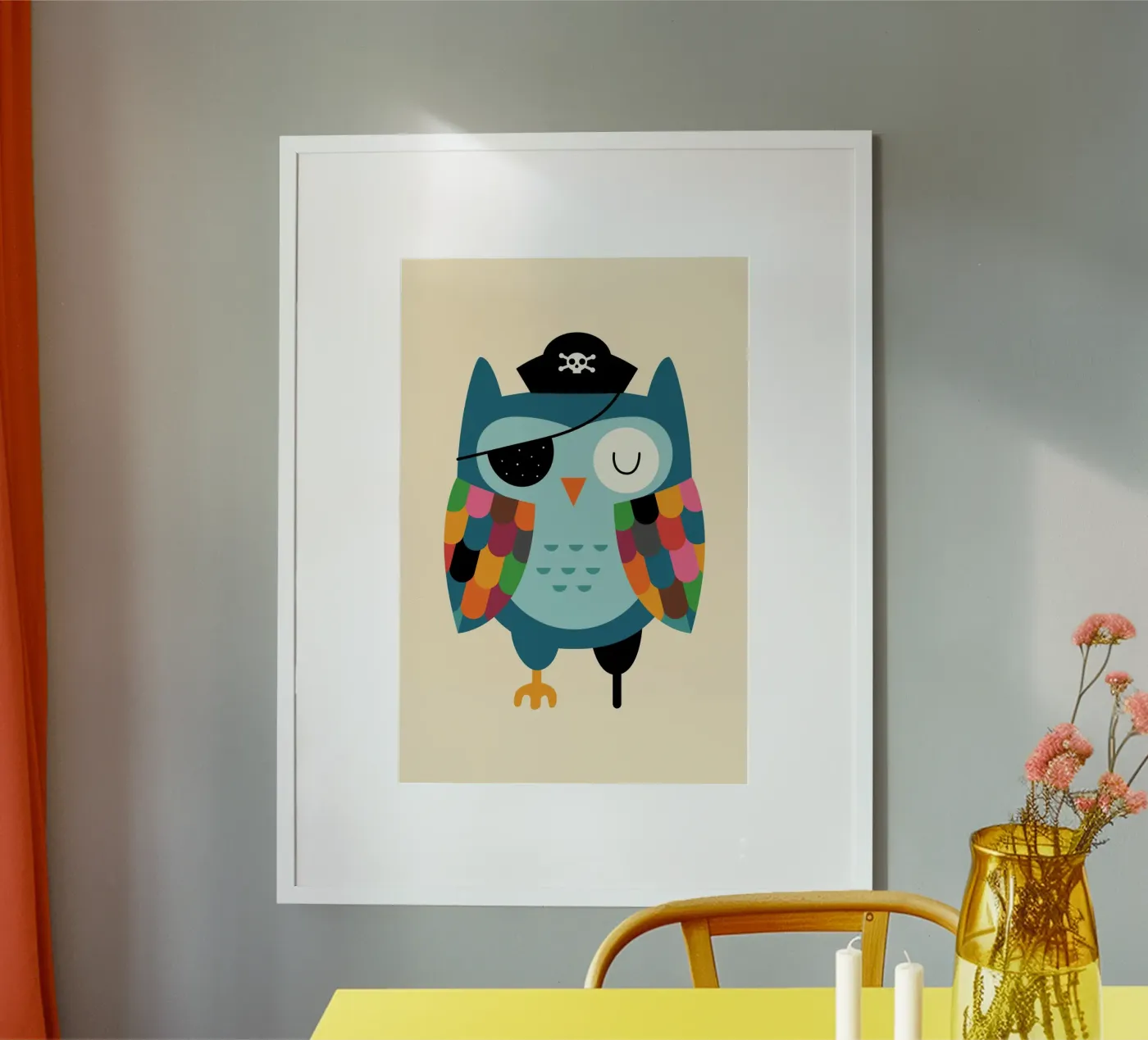 Captain Whooo poster da Andy Westface