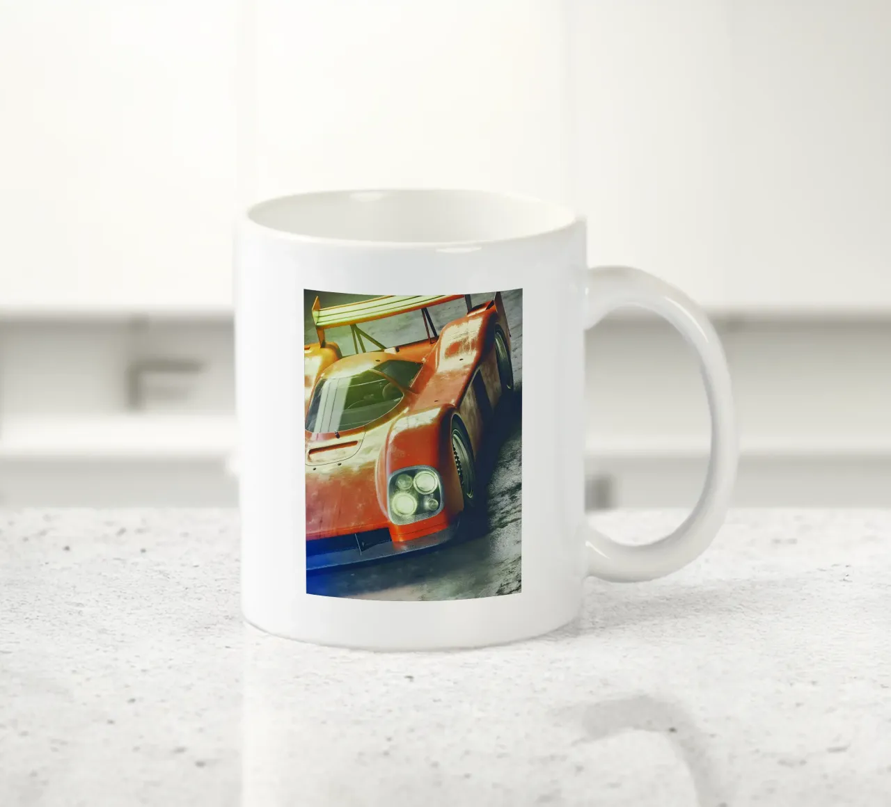 Auto da corsa rossa tazza in ceramica da CAR EDITION