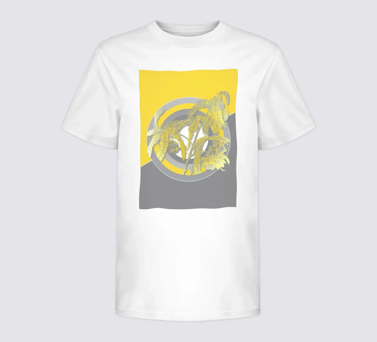 Ultimate Gray Retro Flower t-shirt enfant de diedrich
