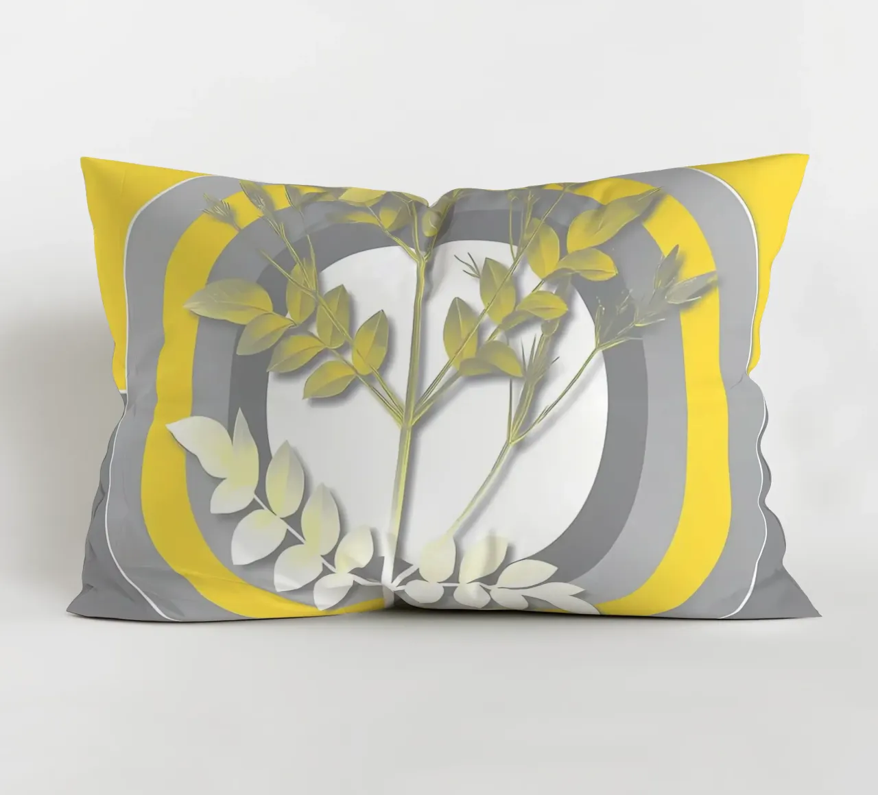 Ultimo fiore grigio retrò cuscino da diedrich