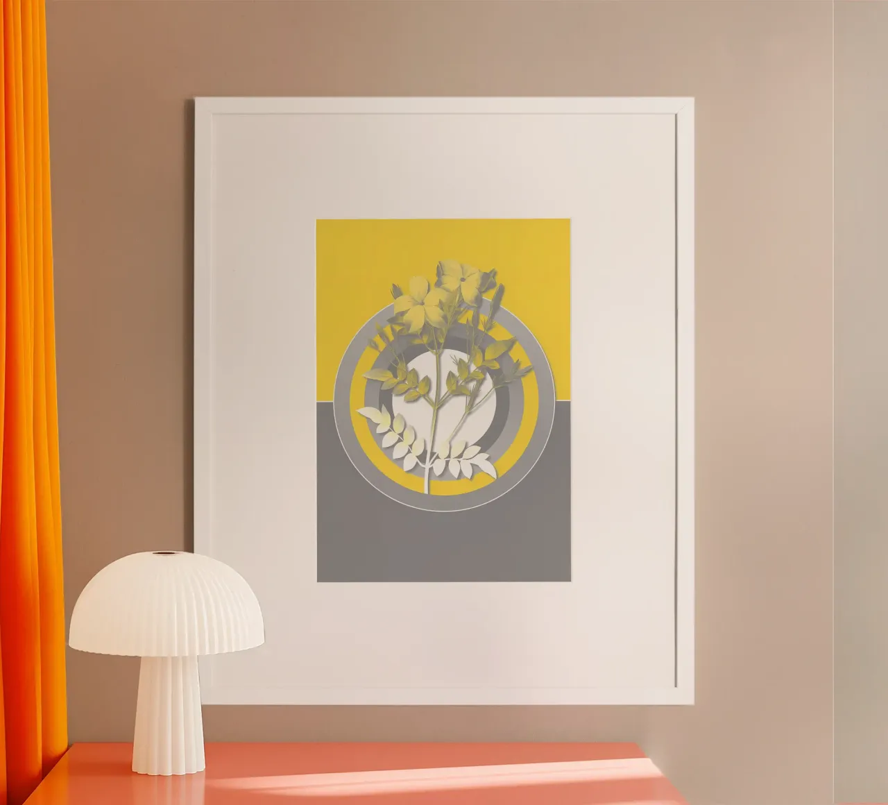 Ultimo fiore grigio retrò carta hahnemühle da diedrich