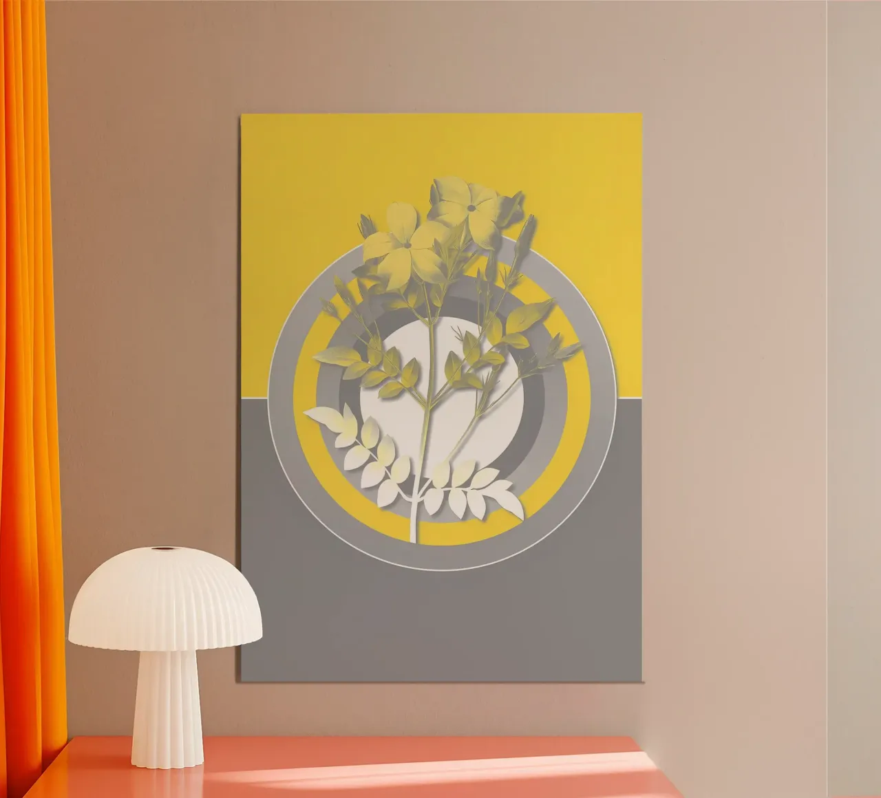 Ultimo fiore grigio retrò carta hahnemühle da diedrich