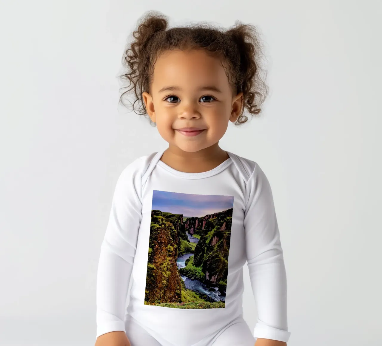 Sunset at the Canyon Langarm Babybody von anderm