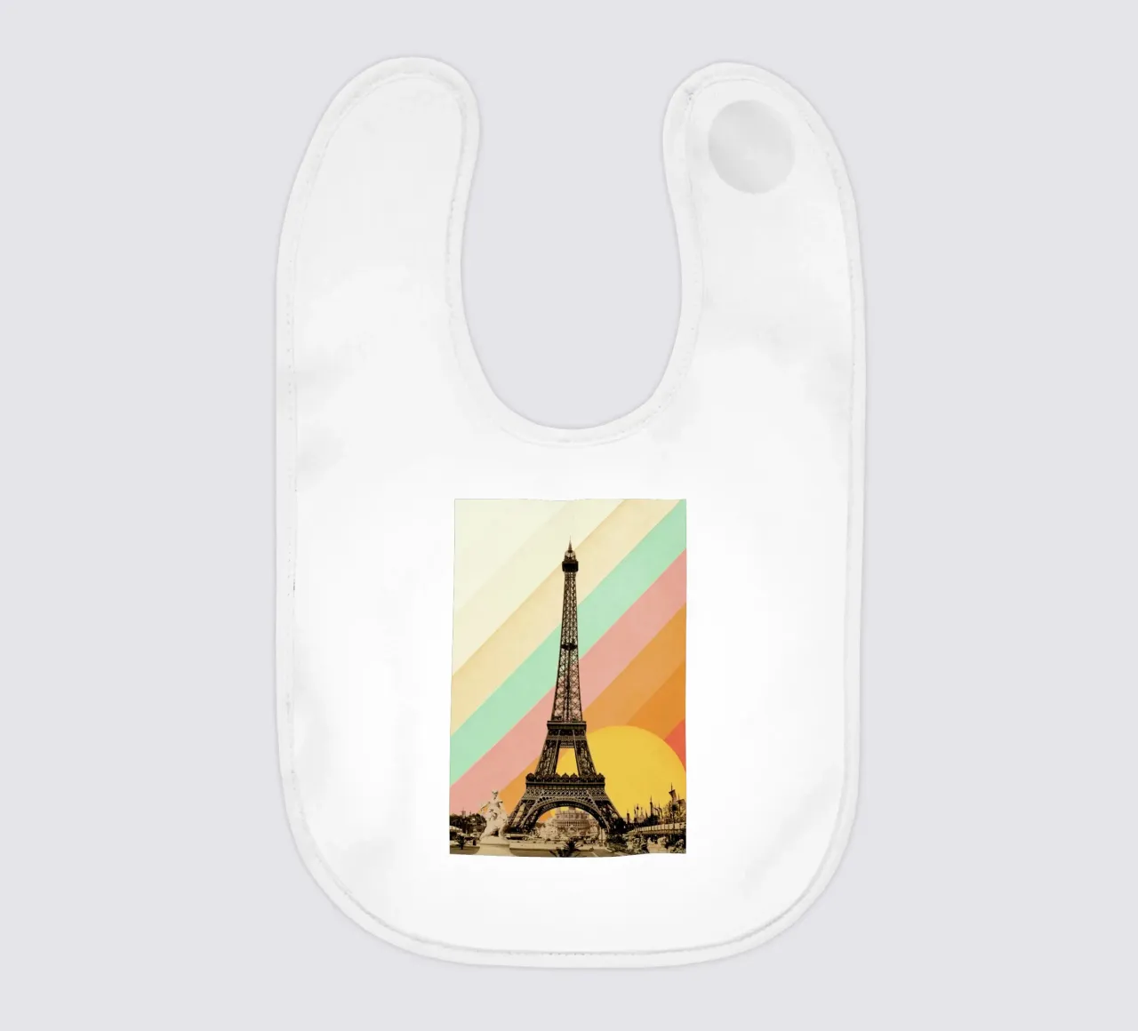 Eiffel Tower Rainbow bavaglino da Florent Bodart