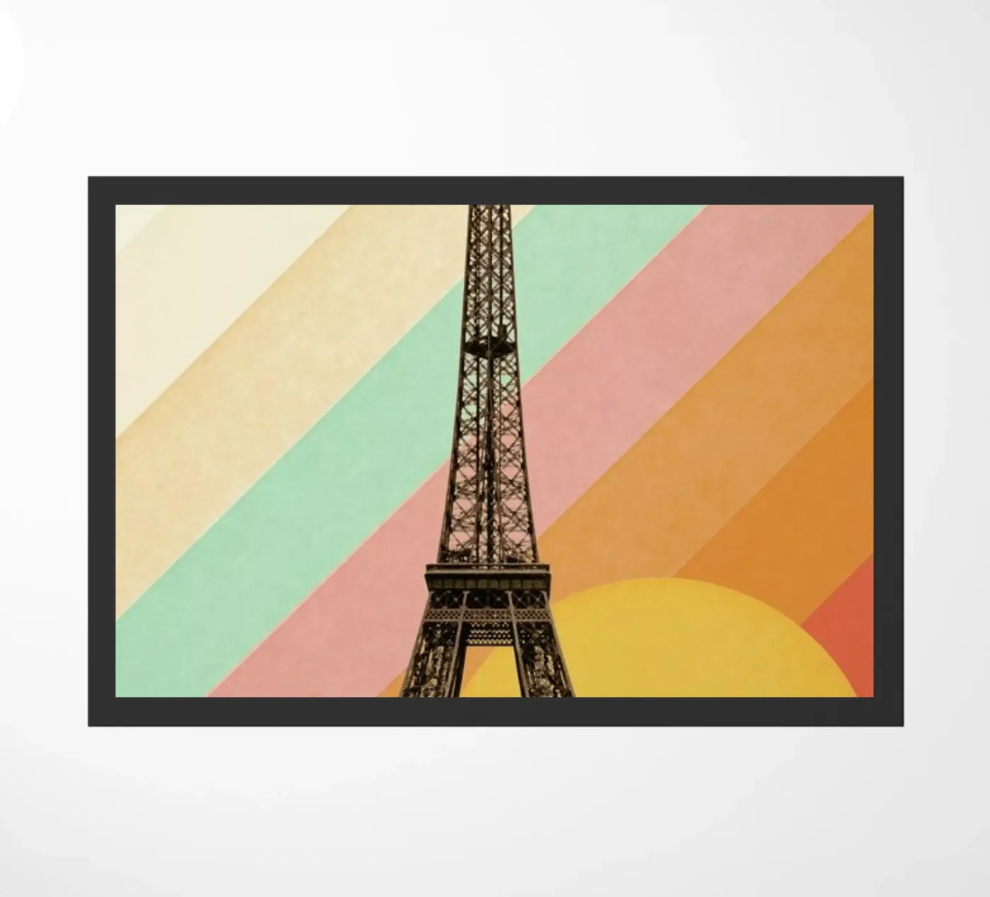 Eiffel Tower Rainbow zerbino da Florent Bodart