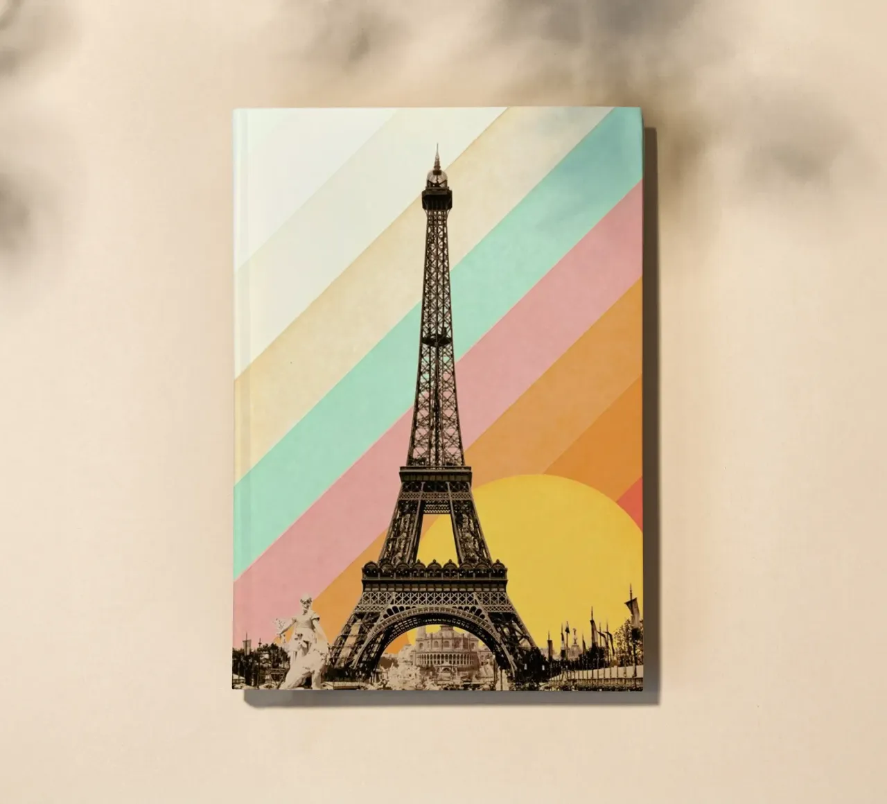 Eiffel Tower Rainbow notebook by Florent Bodart