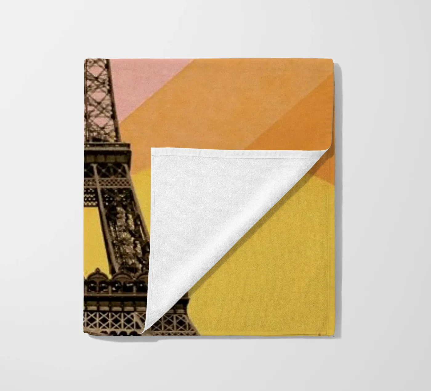 Eiffel Tower Rainbow telo mare da Florent Bodart