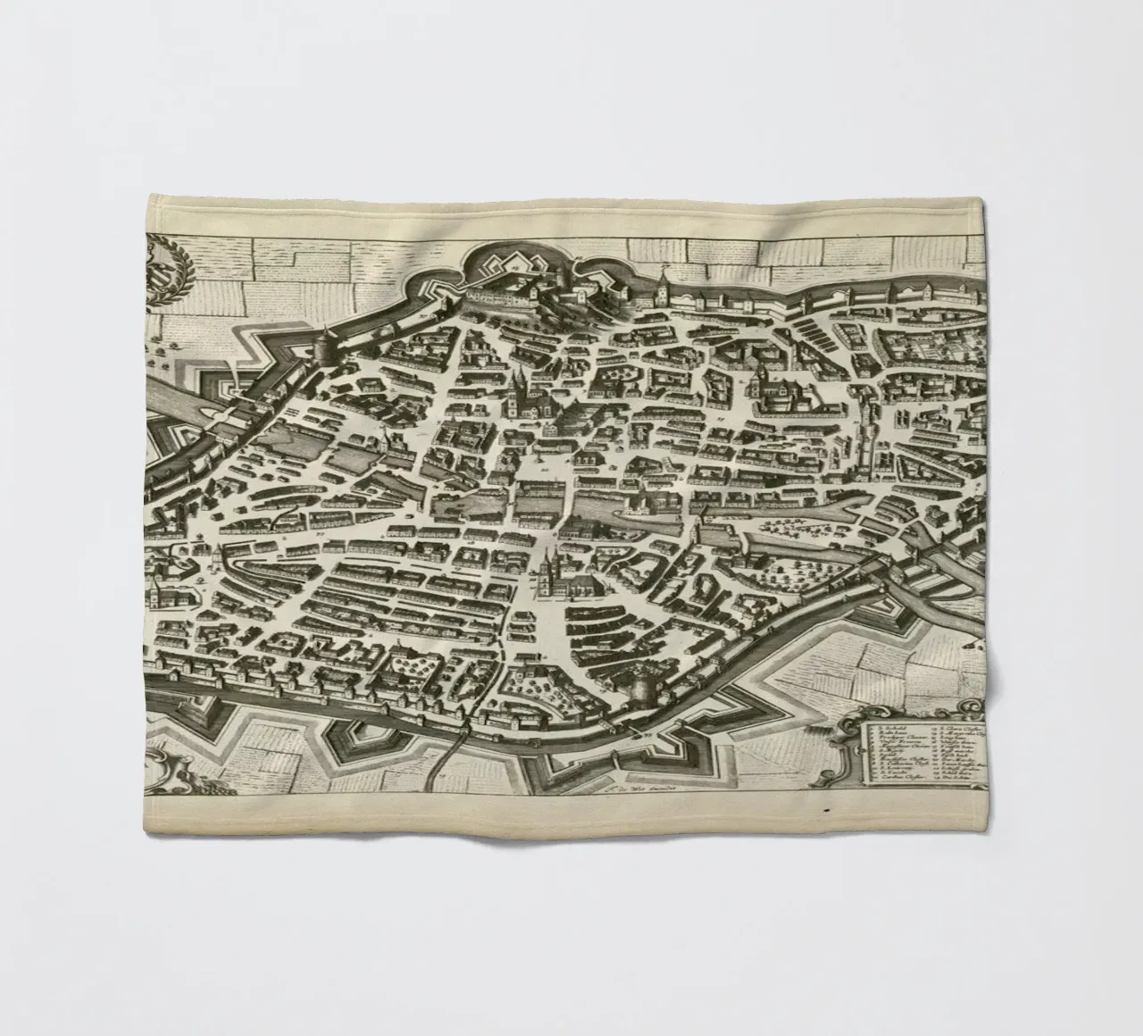 Nürnberg, Germany, 1695-1728 coperta in pile da Artokoloro Quint Lox Ltd