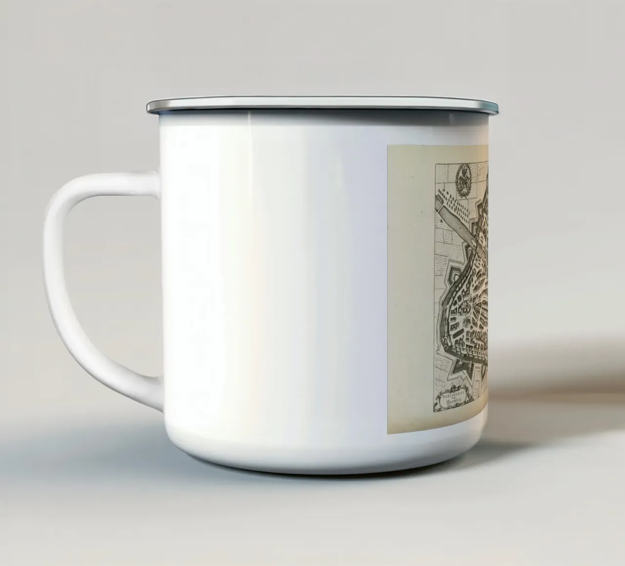 Nürnberg, Germany, 1695-1728 tazza in smalto da Artokoloro Quint Lox Ltd
