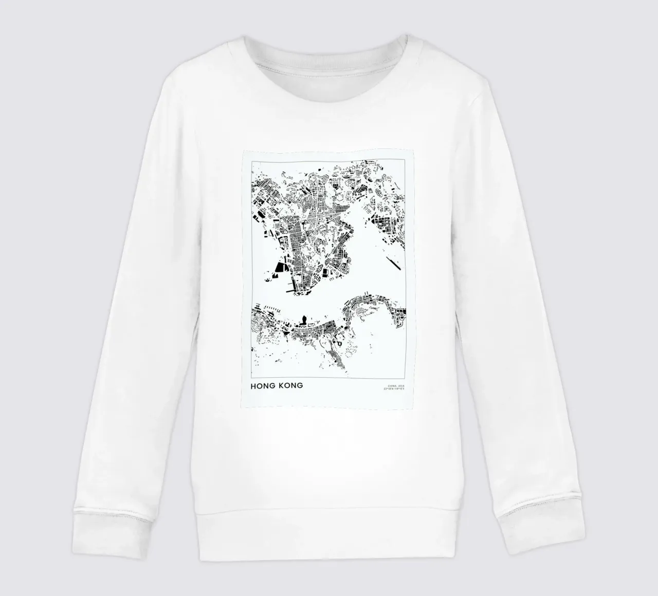 Hong Kong felpa bambino da The Cartography Collection