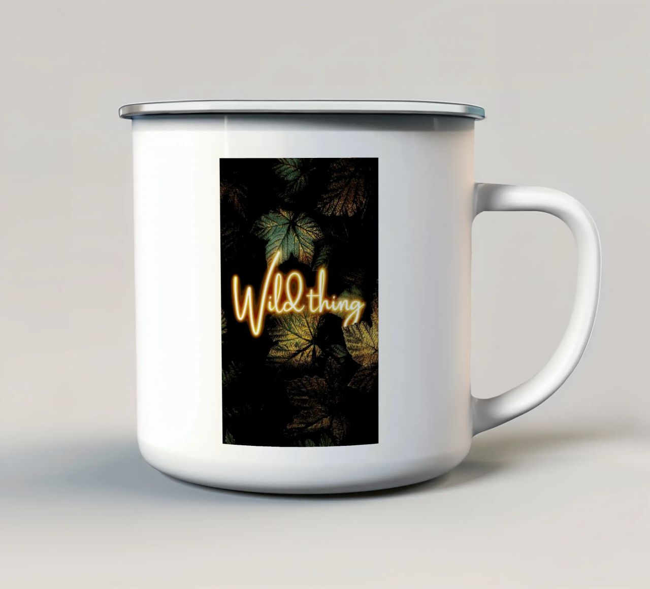 Wild Thing tazza in smalto da Elisabeth Fredriksson