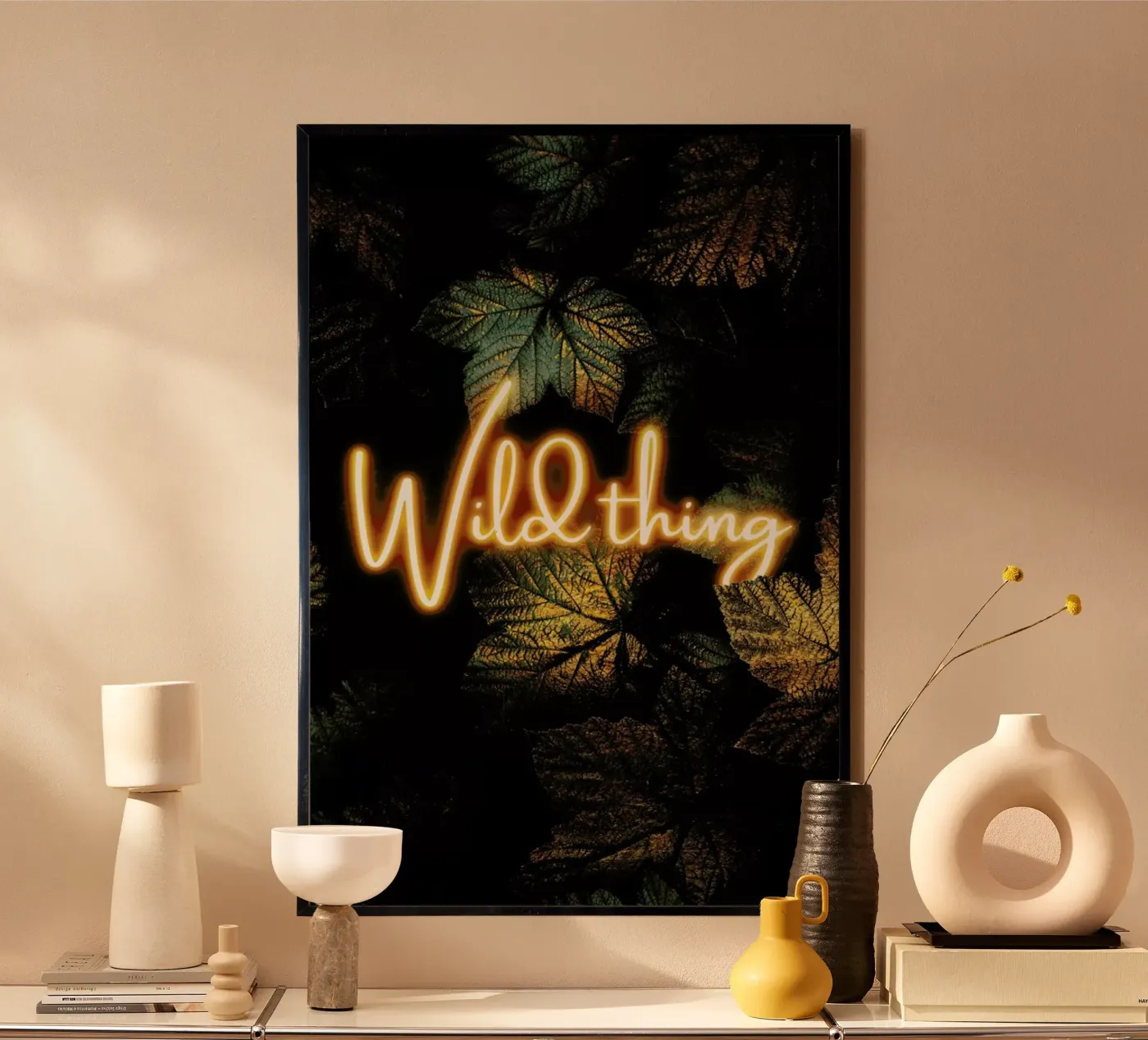 Wild Thing poster by Elisabeth Fredriksson