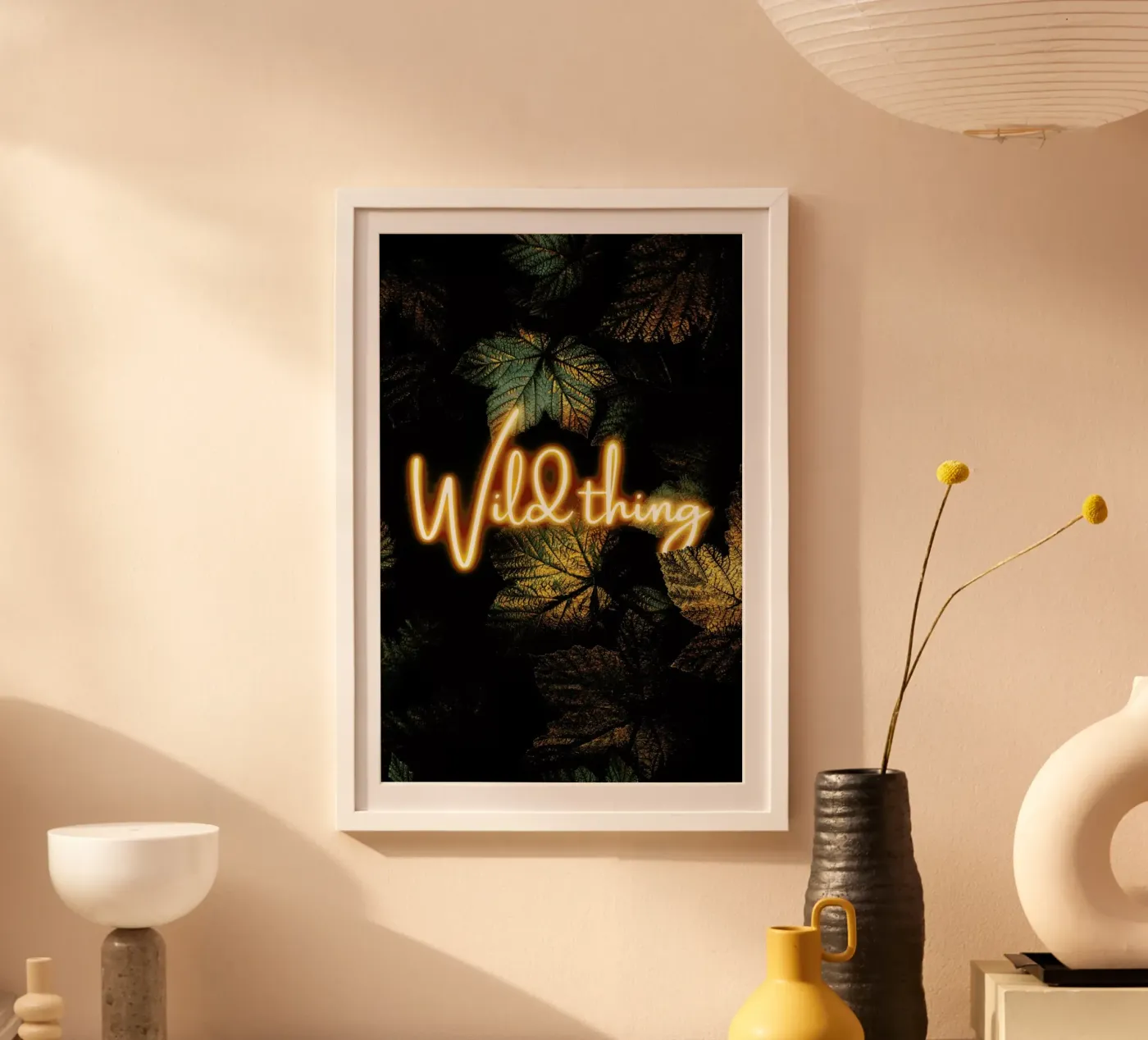 Wild Thing poster by Elisabeth Fredriksson
