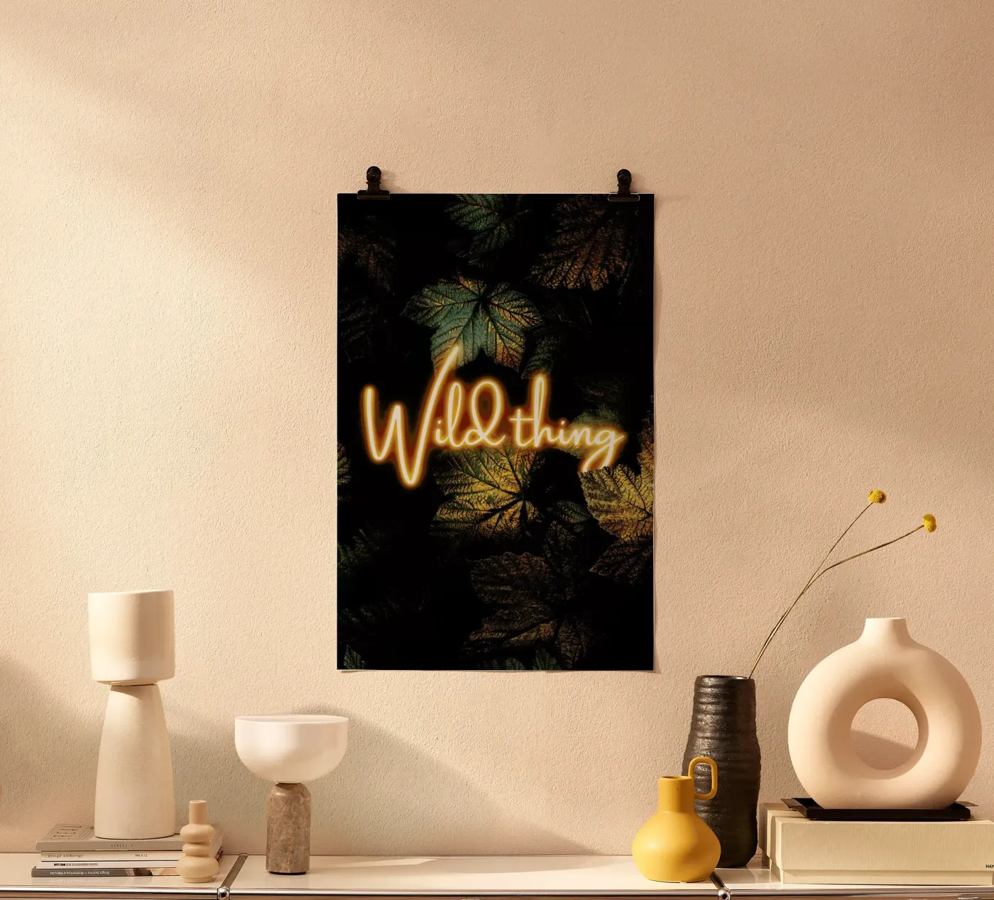 Wild Thing poster by Elisabeth Fredriksson