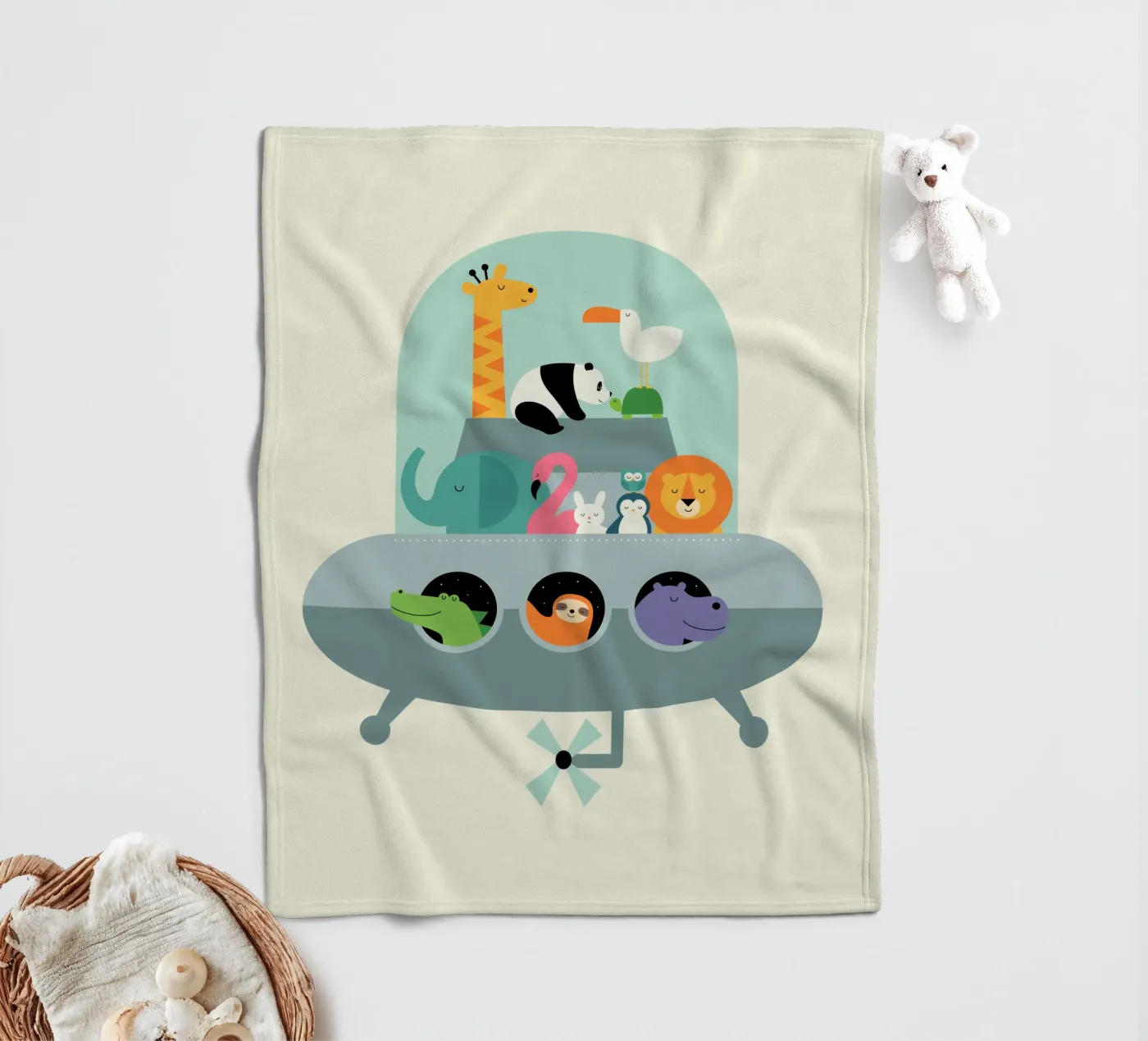 Expedition Fleecedecke von Andy Westface