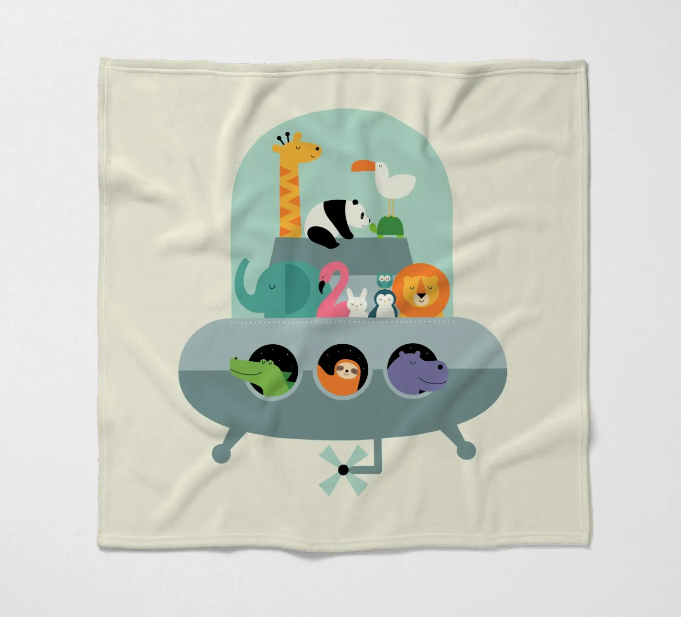 Expedition Fleecedecke von Andy Westface