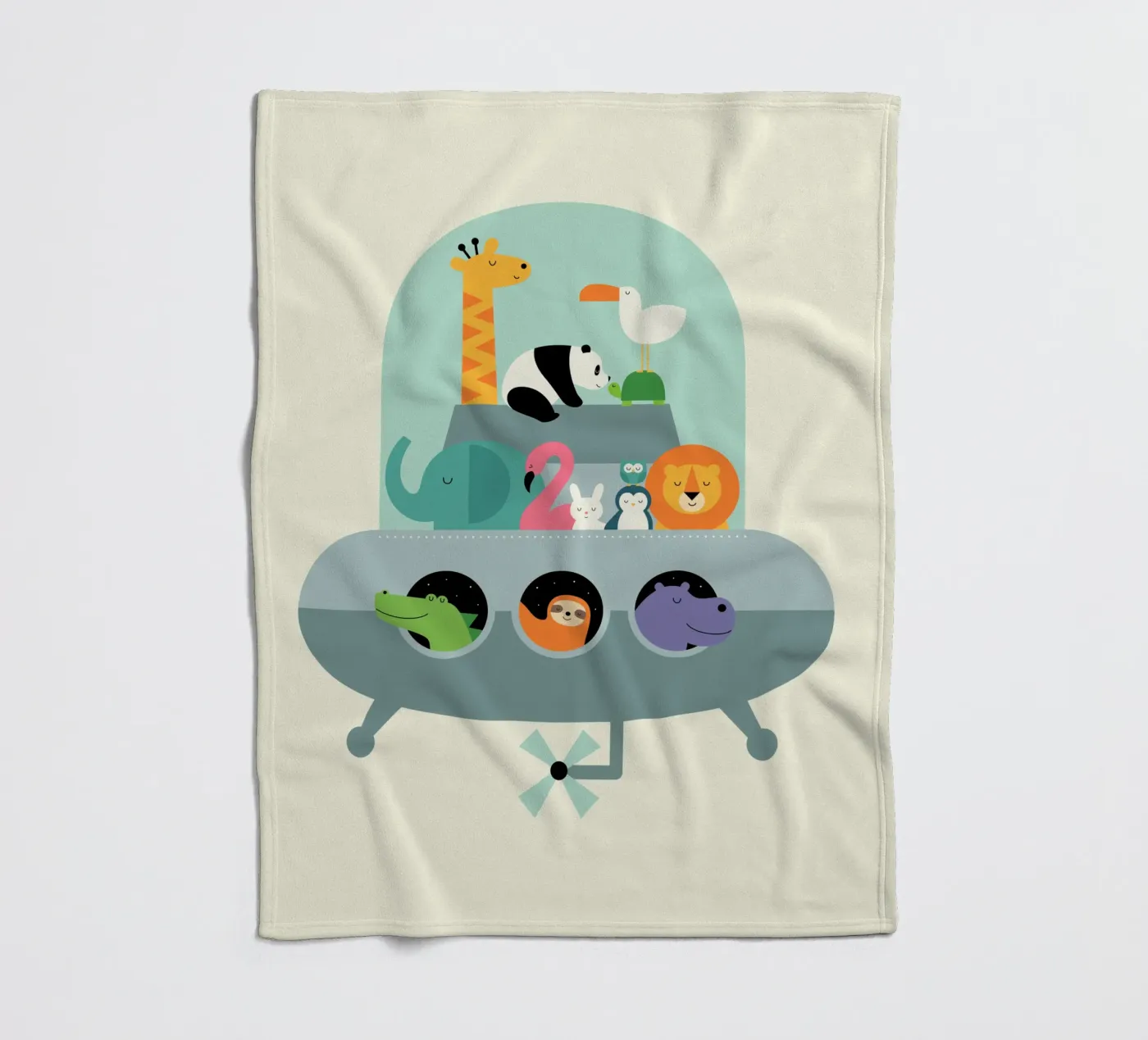 Expedition Fleecedecke von Andy Westface