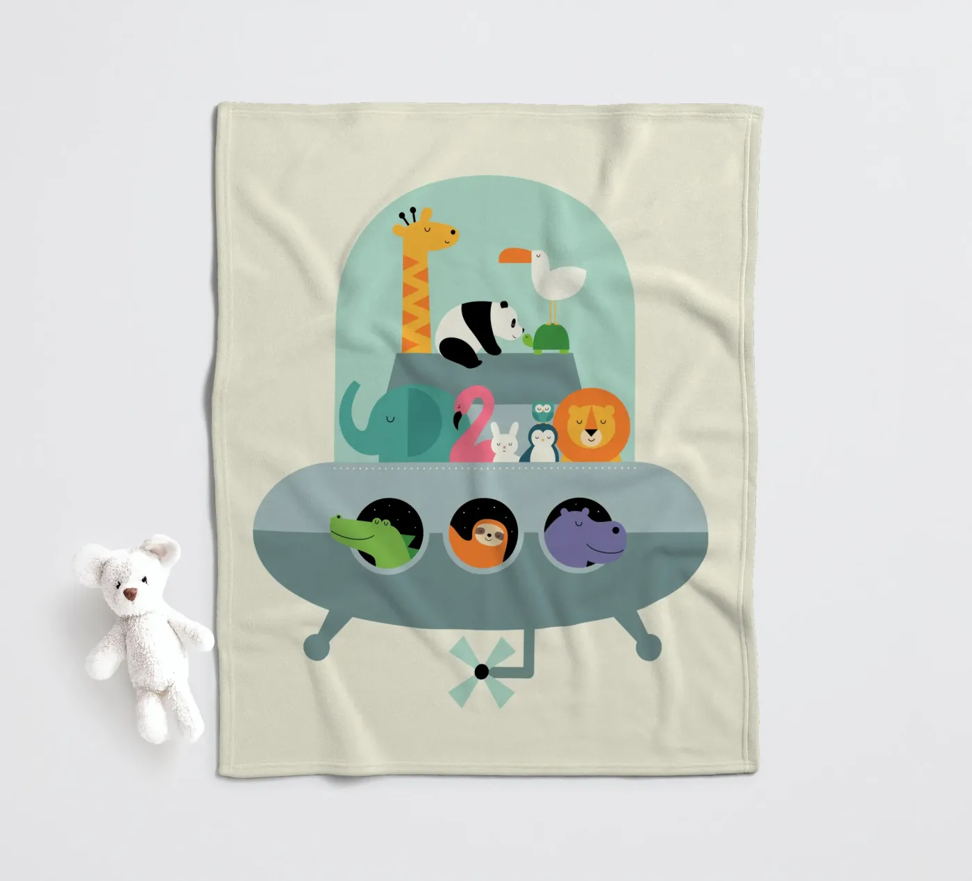 Expedition Fleecedecke von Andy Westface