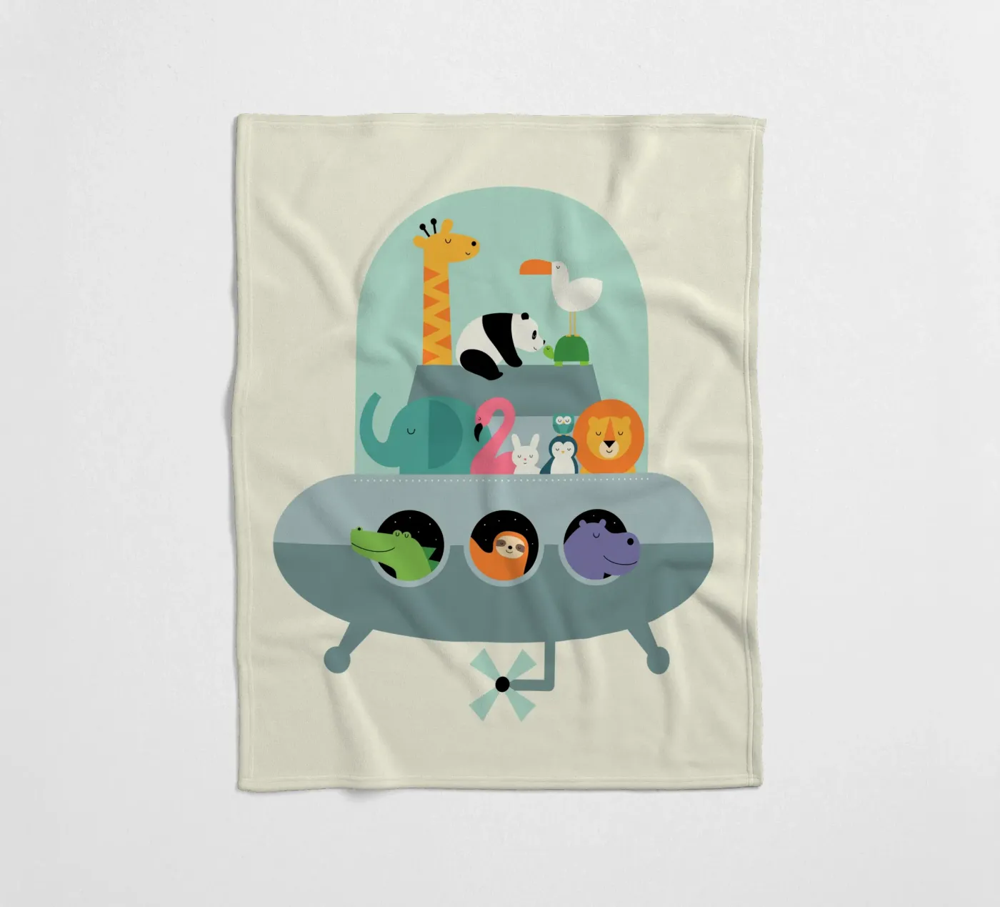 Expedition Fleecedecke von Andy Westface