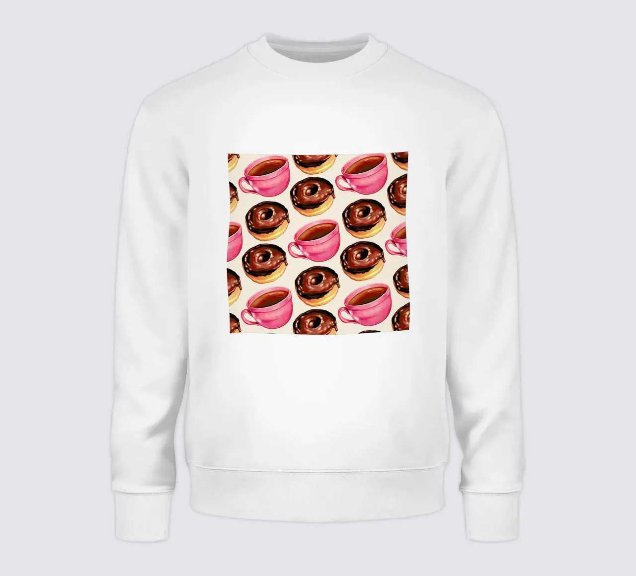 Coffee Patterns Coffee Chocolate felpa da Kelly Gilleran